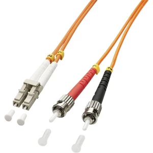 LINDY 46492 Glasfaser svjetlovodi priključni kabel [1x muški konektor LC - 1x ST-utikač] 50/125 µ Multimode OM2 3.00 m slika