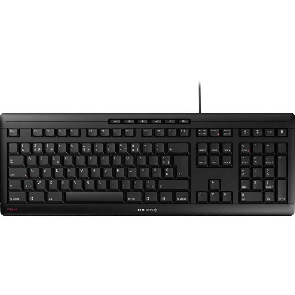 USB tipkovnica CHERRY Stream Crna slika
