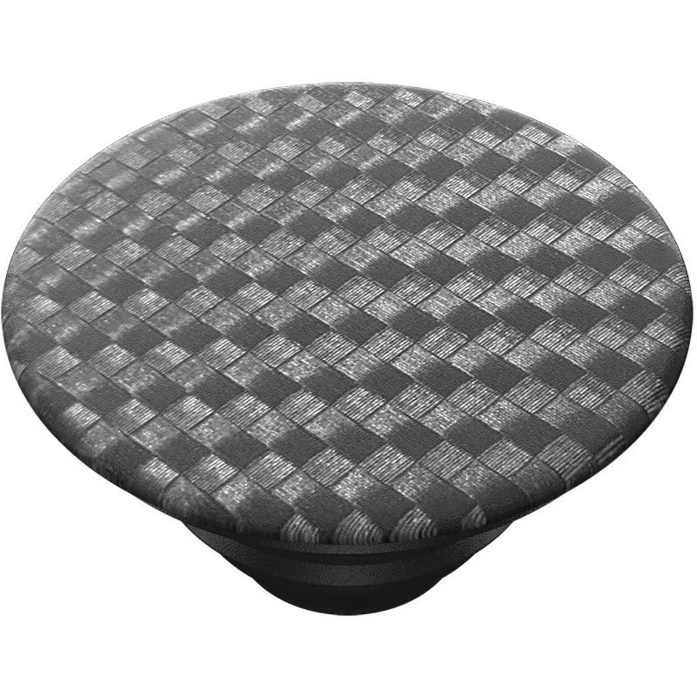 POPSOCKETS Carbonite Weave Stalak za mobitel Crna, Srebrna slika