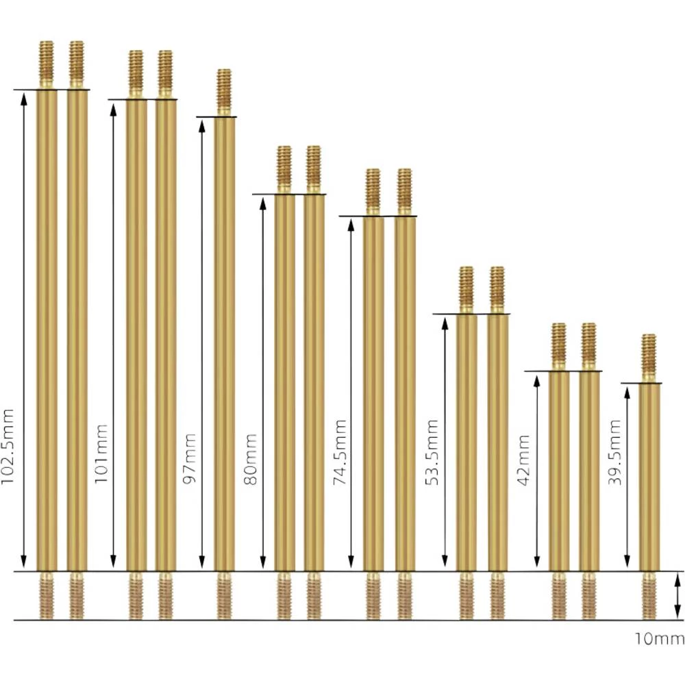 TSP Racing TSP-600713 tuning dio TSP-Racing mesingane veze Traxxas TRX-6 - 195g slika