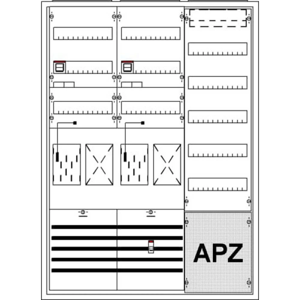 Striebel & John 2CPX035917R9999 KS723Z ormar za brojilo slika