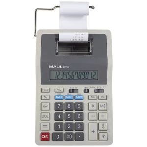 Maul MPP 32  stolni kalkulator siva Zaslon (broj mjesta): 12 baterijski pogon, strujni pogon (Š x V x D) 147 x 226 x 68 slika