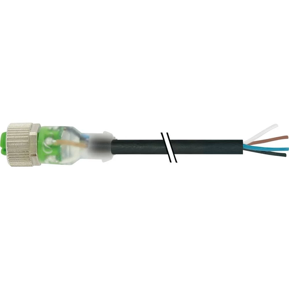 Murrelektronik 7000-12291-6141000 utični konektor za senzor/aktivator, nekonfekcionirani M12 x 1 žženski konektor, ravni slika