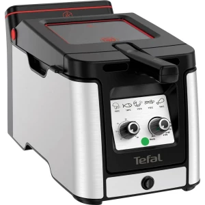 Tefal FR600D10 friteza sa hladnom zonom 3.5 l 1800 - 2000 (prikaz, stručni). W crna, plemeniti čelik slika