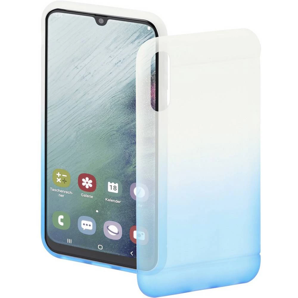 Hama Cover Colorful Stražnji poklopac za mobilni telefon Galaxy A50 Plava (prozirna) boja slika