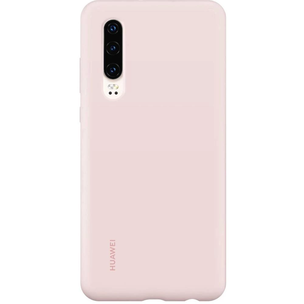 HUAWEI Silicone Car Case Stražnji poklopac za mobilni telefon Pogodno za: Huawei P30 Ružičasta slika