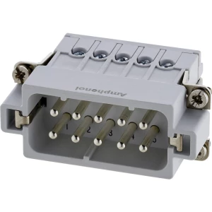 Amphenol C146 10A010 002 4-1 muški umetak posrebreni kontakti  1 St. slika