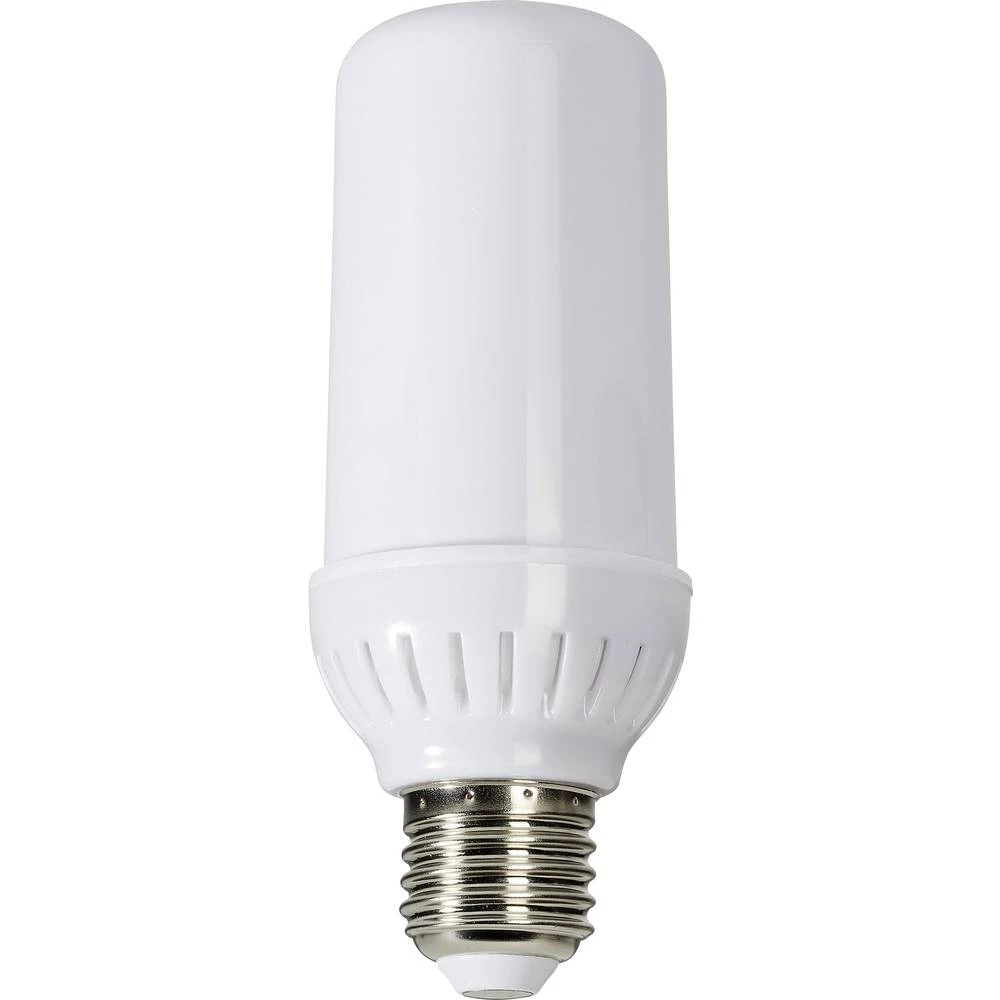 LED ATT.CALC.EEK A++ (A++ - E) E27 Oblik štapa 4 W Toplo bijela (&Oslash; x D) 52 mm x 130 mm uklj. efekt plamena, Uklj. efekt g slika
