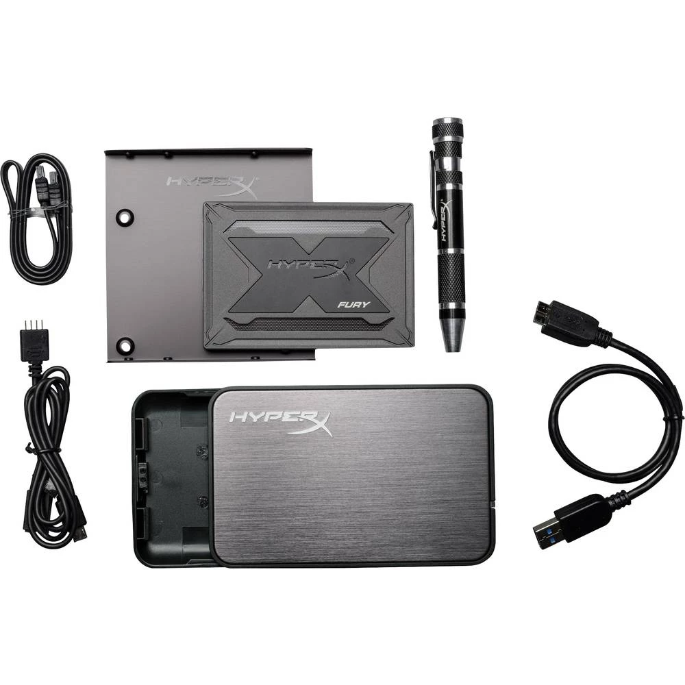 Unutarnji SSD tvrdi disk 6.35 cm (2.5 ") 960 GB Kingston Fury RGB Bundle SHFR200B/960G SATA III slika