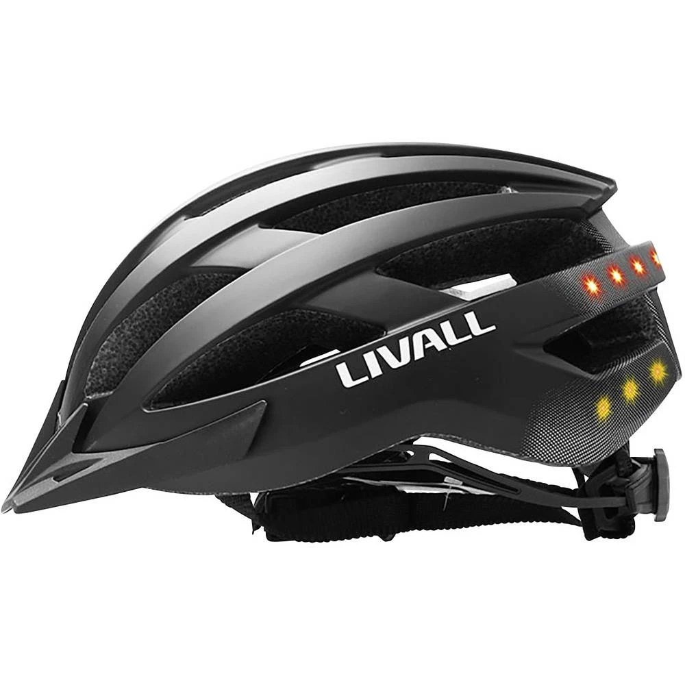 MTB kacige Livall MT1 Crna Veličina odjeće=M Opseg glave=54-58 cm slika