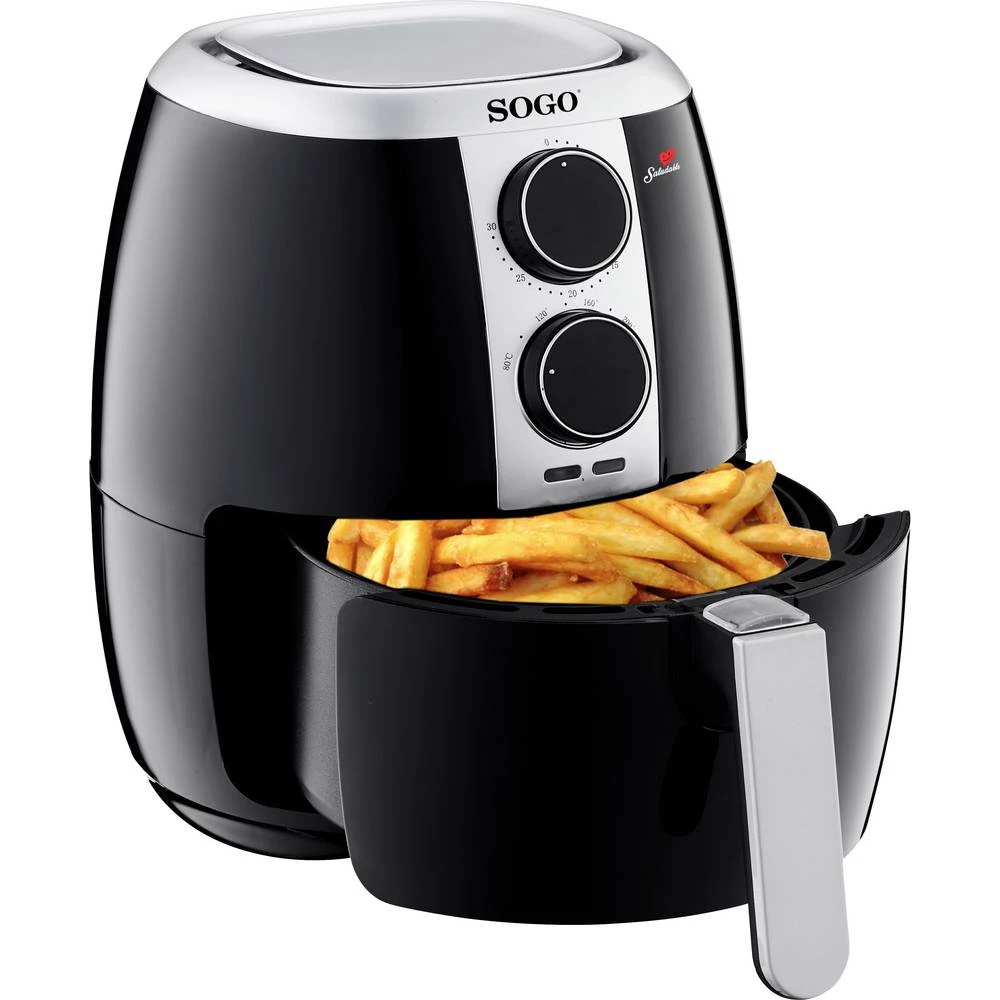 SOGO Human Technology Saludable friteza na vrući zrak 1400 W crna slika