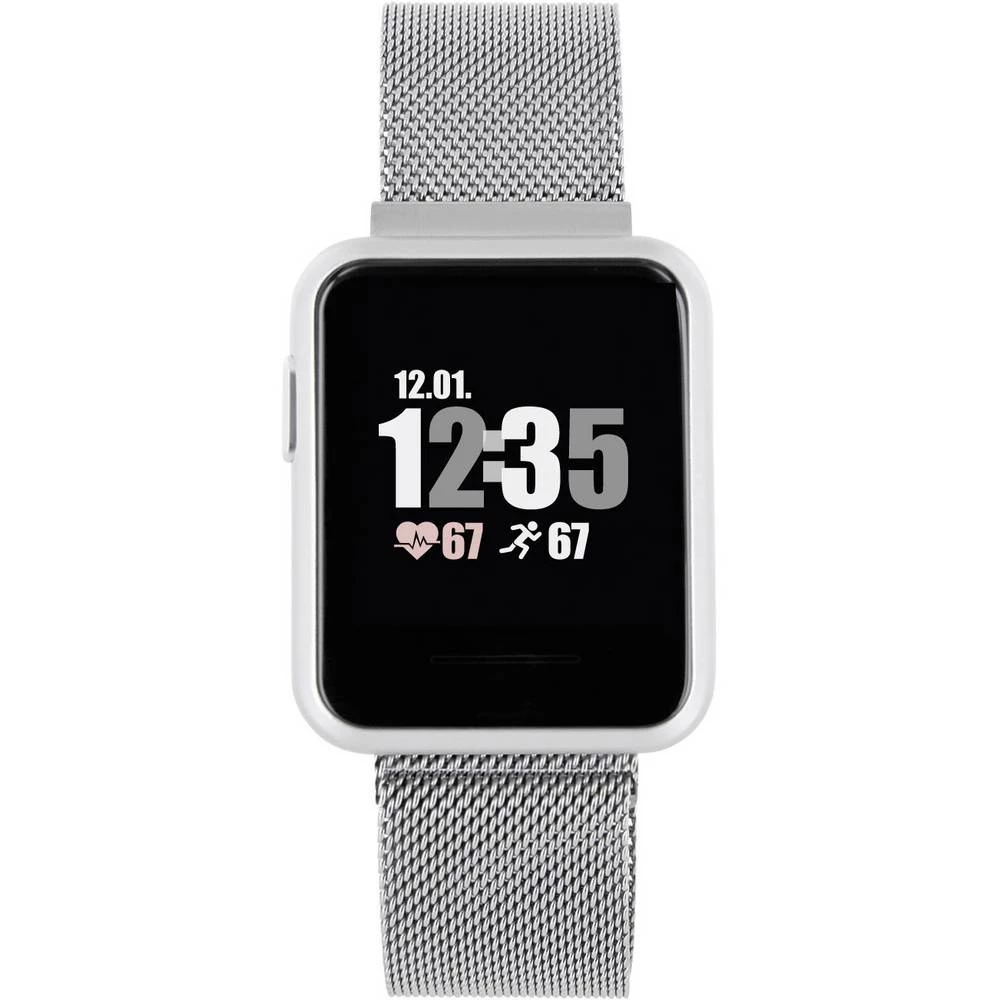 Pametan sat X-WATCH Keto Sun Reflect Srebrna slika