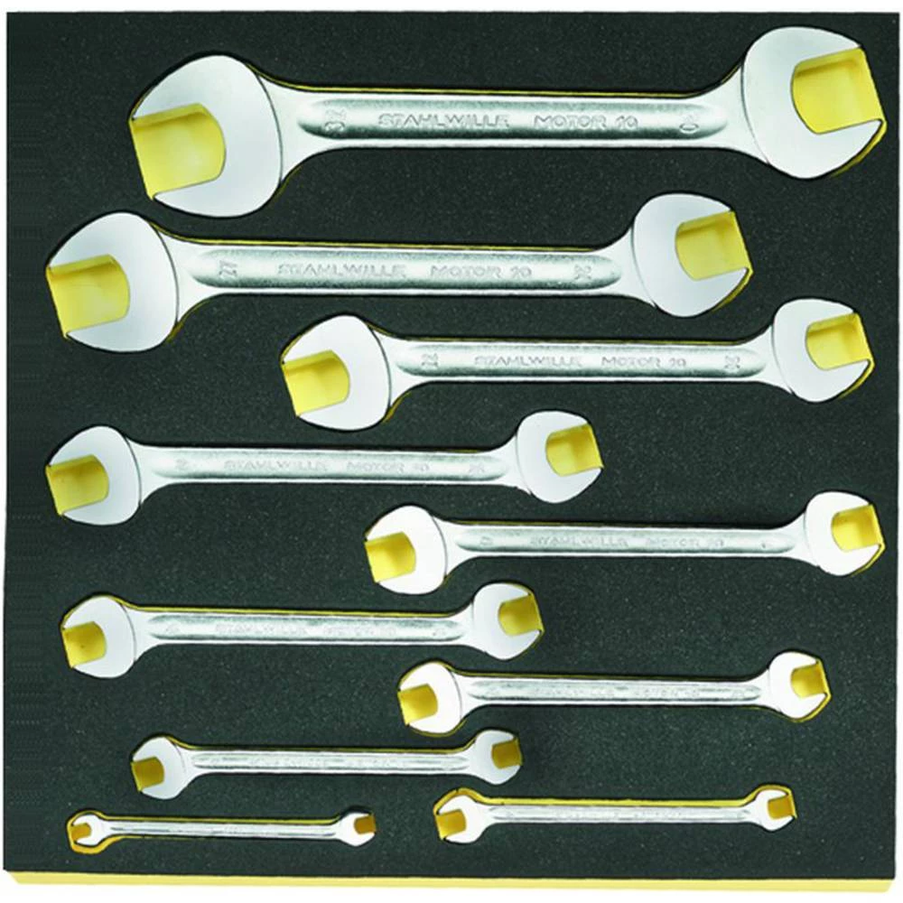 Stahlwille 96838182 TCS10/10,6X7-30X32MM dupli viličasti ključ set Veličina ključa (metrička) (naslov) 6 - 32 mm slika