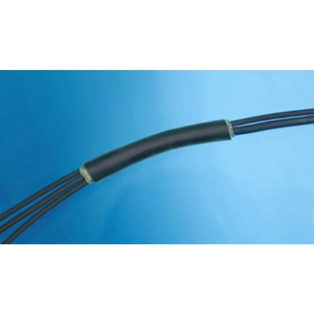 Hongshang ART003317 Skupljajuća cijev s ljepilomi Prozirna 4.80 mm Stopa skupljanja:3:1 Roba na metre slika