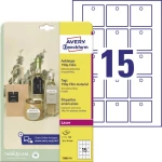 Avery-Zweckform T3003-10 etikete (A4) 50 x 50 mm poliester bijela 150 St. neljepljivo naljepnice za prikolice