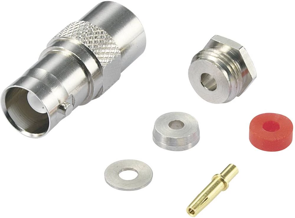 Utičnica BNC konektora, ravno 50 &Omega; 1 kom. slika