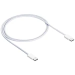 Akyga USB kabel USB 2.0 USB-C® utikač 1 m bijela  AK-USB-51