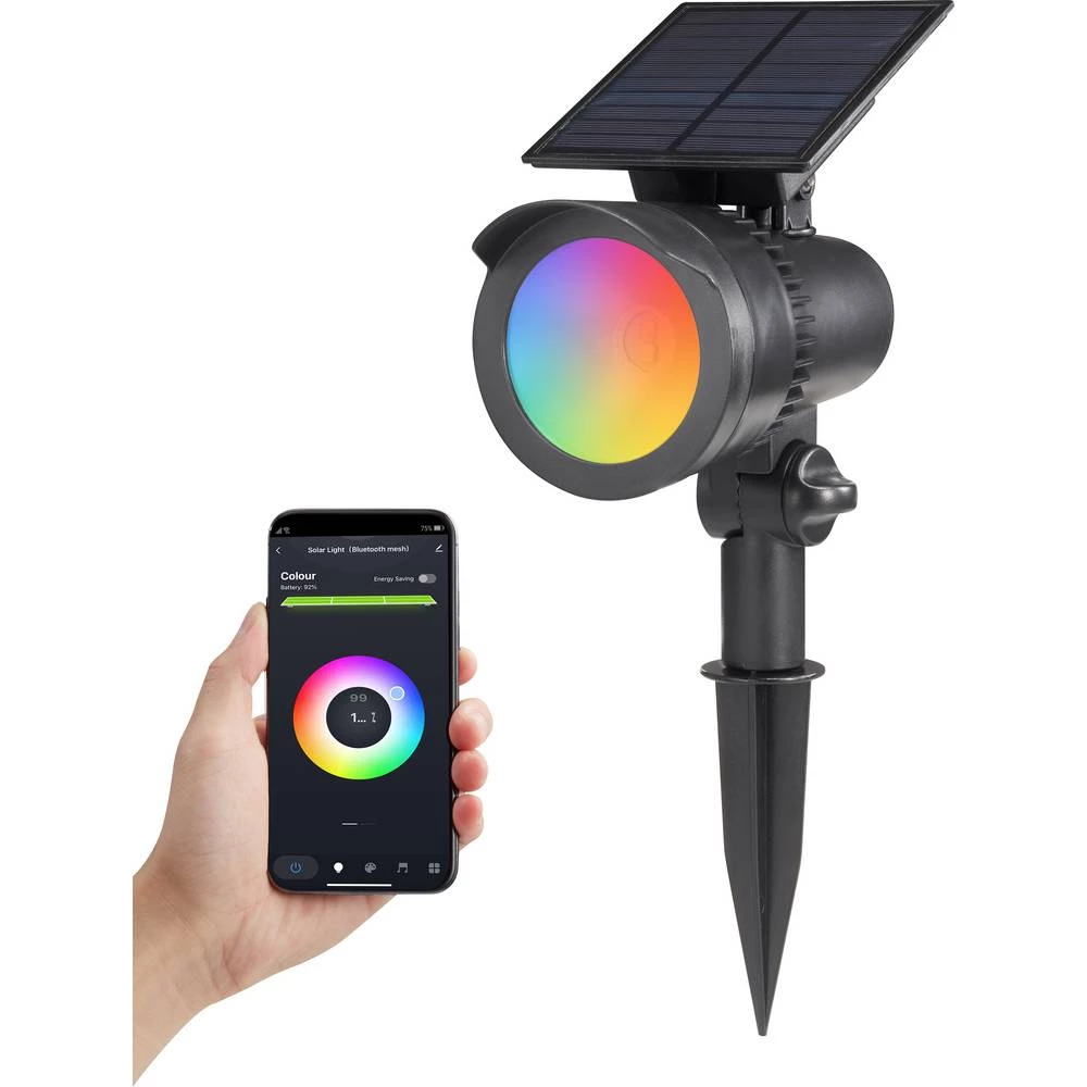 solar svjetlo za vrt Smarter Solar spot light SP-072 slika
