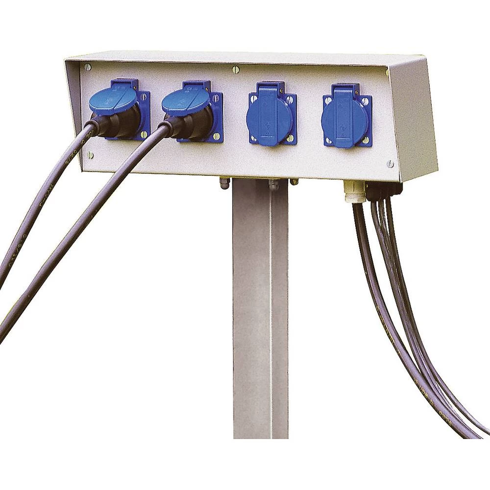 Razdjeljnik utičnica sa šiljkom SLV siva 227000 slika