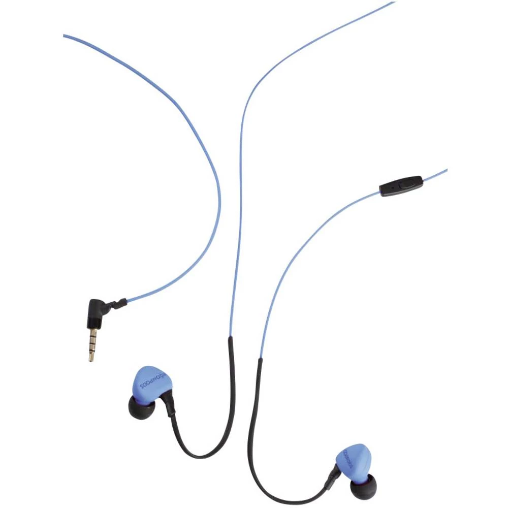 Sportske Naglavne slušalice Boompods Sportpods Race Wired U ušima Slušalice s mikrofonom, Kontrola glasnoće, Otporne na znojenje slika