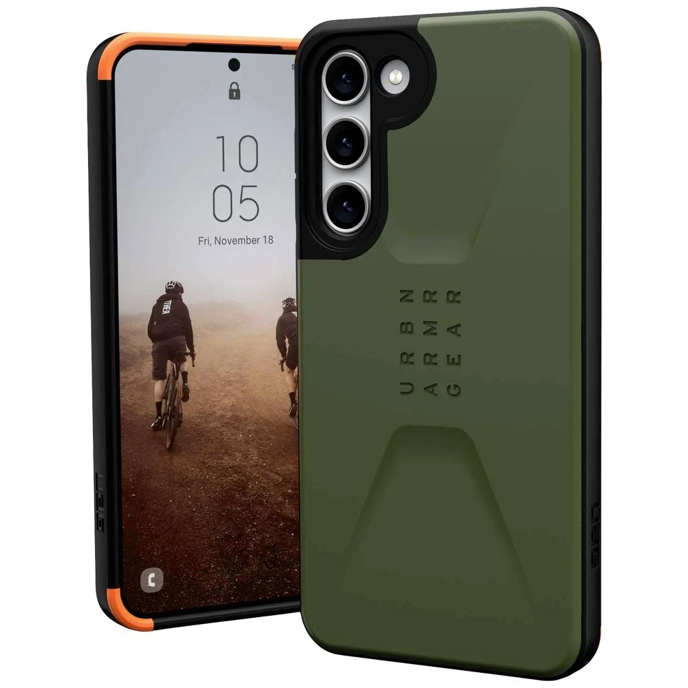 Urban Armor Gear Civilian vanjska torbica za mobilni telefon Samsung Galaxy S23+ maslinasta slika