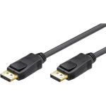 Goobay DisplayPort Priključni kabel [1x Muški konektor DisplayPort - 1x Muški konektor DisplayPort] 3 m Crna