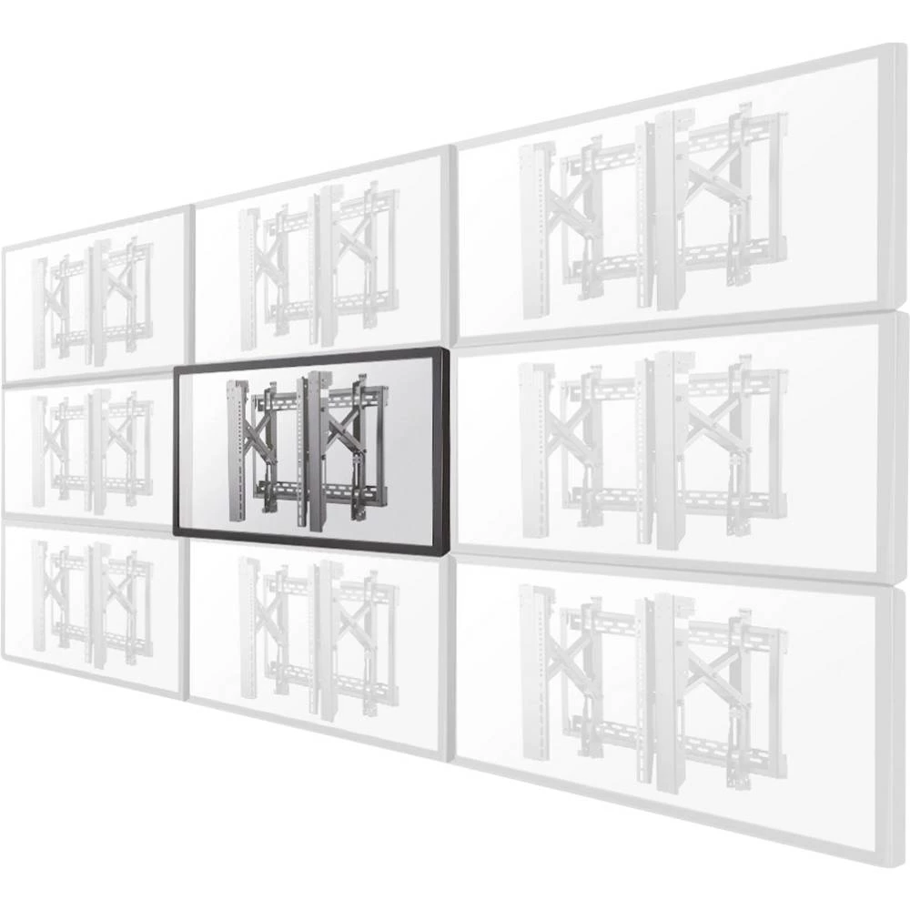 Neomounts by Newstar LED-VW2500BLACK1 zidni držač za video zid 81,3 cm (32") - 190,5 cm (75") proširivi slika