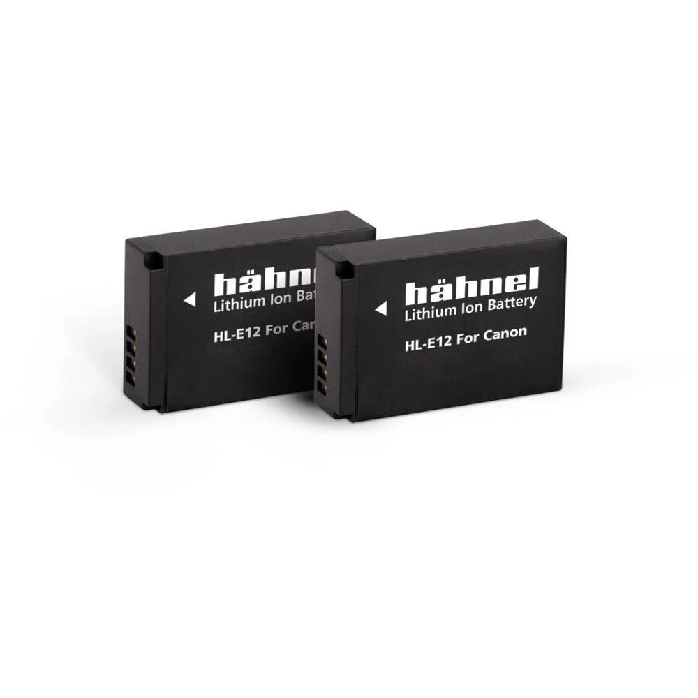 Hähnel HL-E12, 2er kamera-akumulator Zamjenjuje originalnu akU. bateriju LP-E12 7.2 V 850 mAh slika