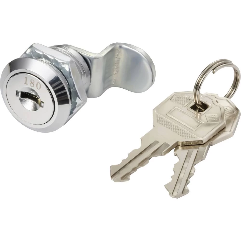 Sygonix SY-7065780 zaključavanje poluge krom boja slika