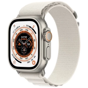 Apple Watch Ultra GPS + Cellular, kućište od 49 mm od titana sa Starlight Alpine Loop - veliki Apple Watch Ultra (1. Generation) Apple Watch  49 mm l polarna zvijezda slika