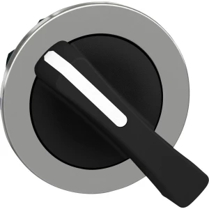 Schneider Electric ZB4FJ4 prednji element za biračku sklopku plosnat, ponovno postavljiv (Ø) 30.5 mm  krom boja, crna 1 St. slika