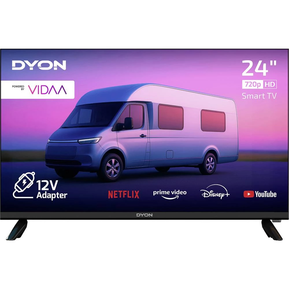 Dyon DYON SMART 24 VX-V LED-TV 60.0 cm 24 palac Energetska učinkovitost 2021 E (A - G) slika