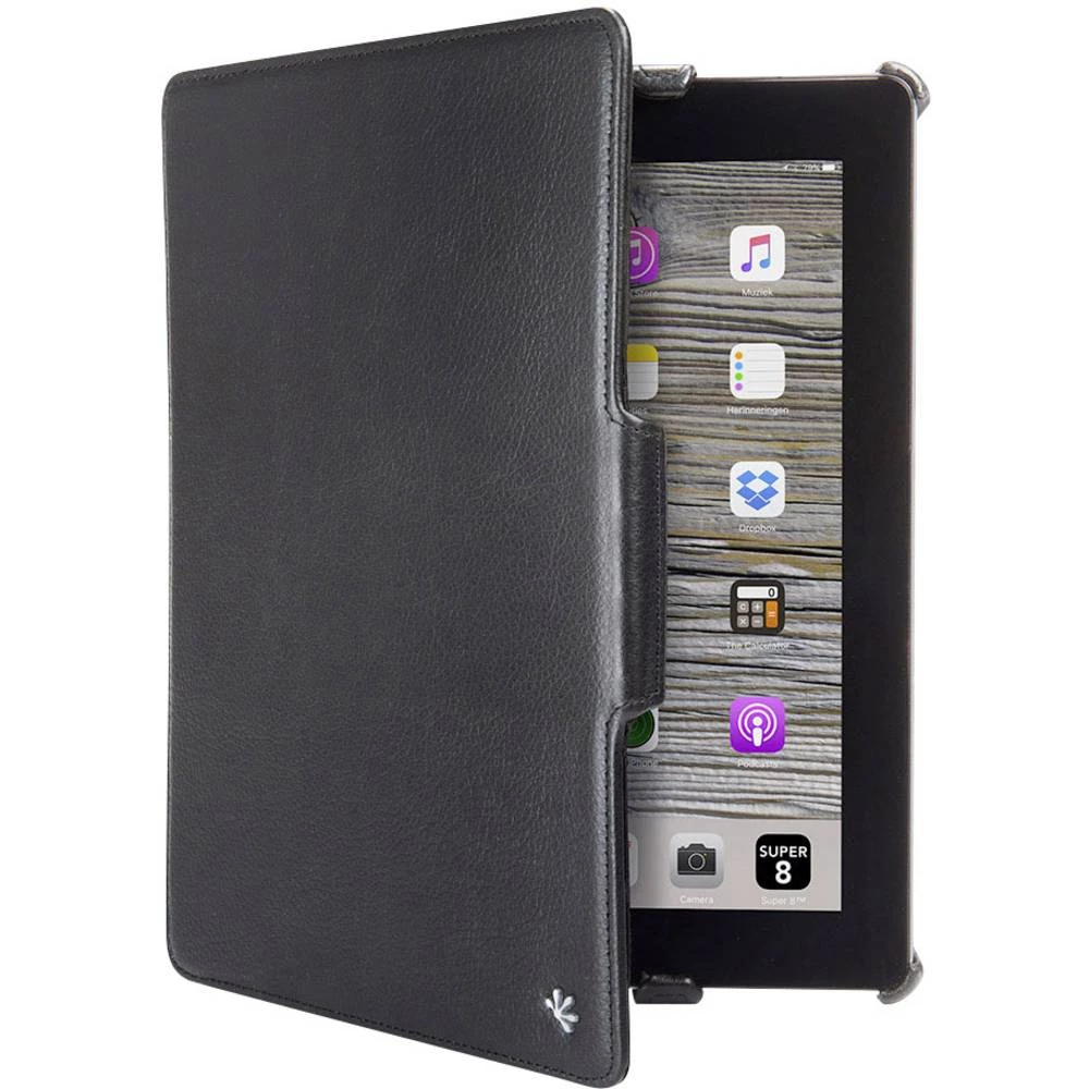 Gecko tablet etui flipcase etui Pogodno za modele Apple: iPad 2, iPad 3, iPad 4 crna slika