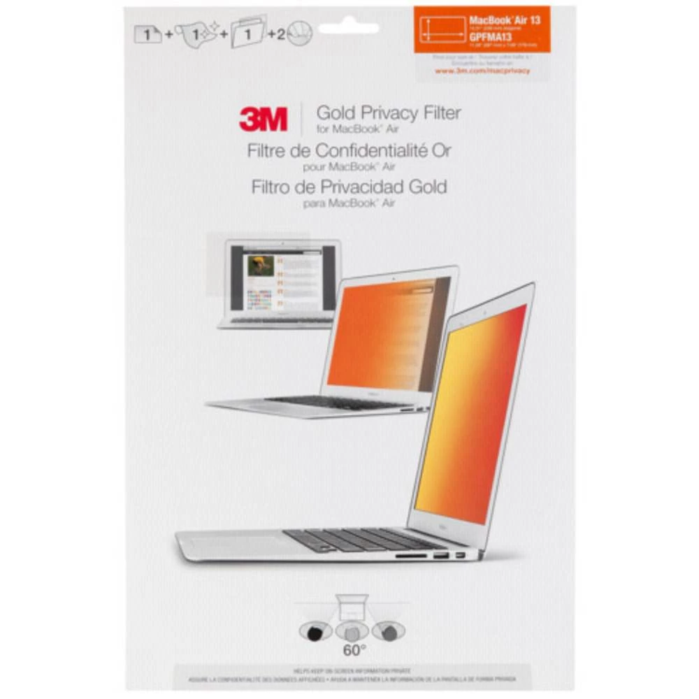 3M GPFMA13 Folija za zaštitu zaslona 33 cm (13 ") Format slike: 16:10 7000031987 Pogodno za model: Apple MacBook Air 13 cola slika