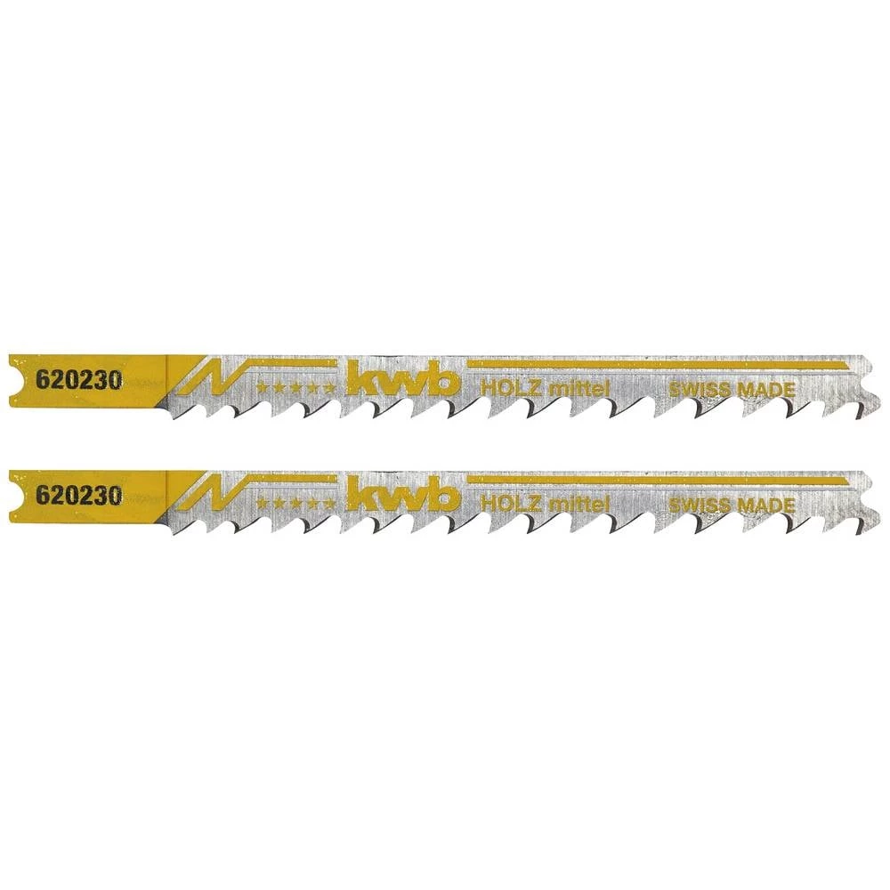 kwb 620230 Listovi ubodne pile, obrada drva, HCS, univerzalni prihvat, 2 x srednje 2 St. slika