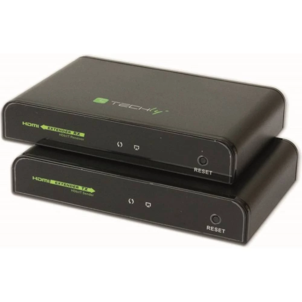 HDMI&trade; Proširenje (produžetak) Putem mrežnog kabela RJ45 TECHly IDATA-EXTIP-383IR 120 m slika