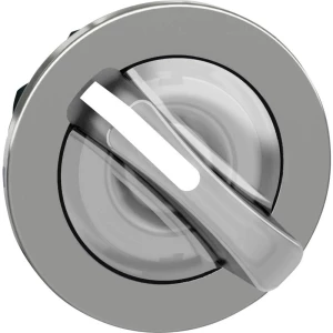 Schneider Electric ZB4FK1213 prednji element za biračku sklopku plosnat (Ø) 30.5 mm  krom boja, bijela 1 St. slika