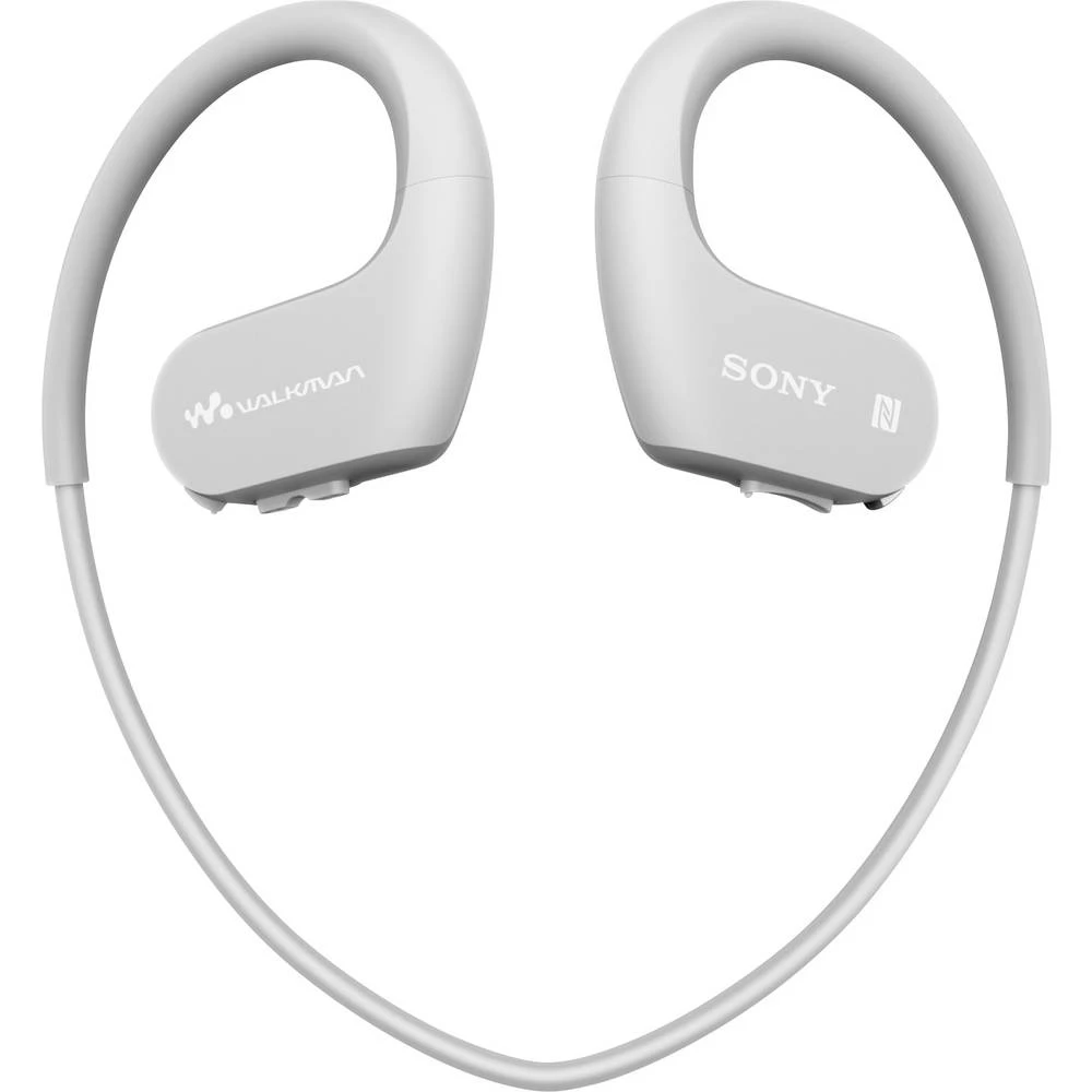 Bluetooth&reg; Sportske Naglavne slušalice Sony NW-WS623 U ušima MP3 player, Otporne na znojenje, Vodootporne Siva slika