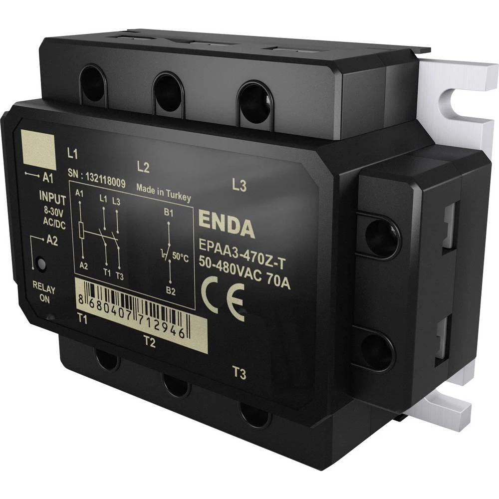 Enda poluvodički relej EPAA3-440Z 40 A Preklopni napon (maks.): 480 V/AC 1 kom. slika
