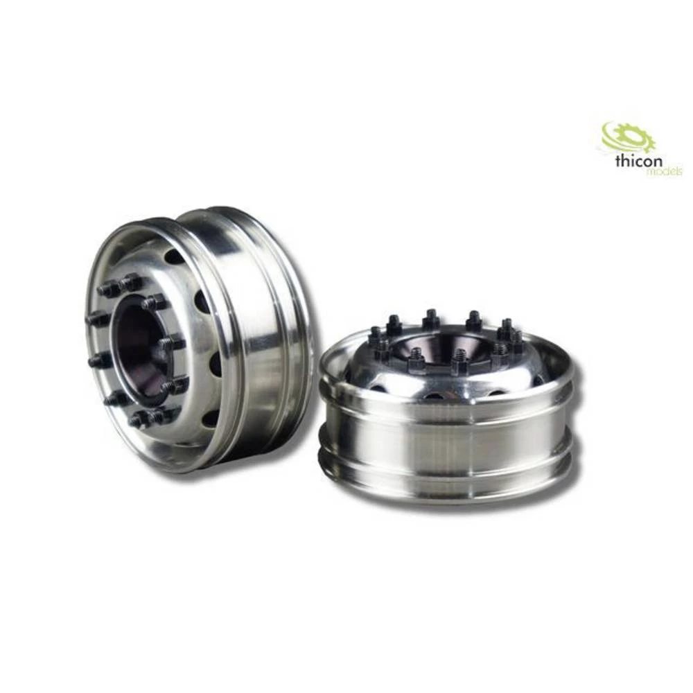 Thicon Models 1:14 Kamion Naplatci 20 mm Nehrđajući čelik Euro optika Srebrna 2 ST slika