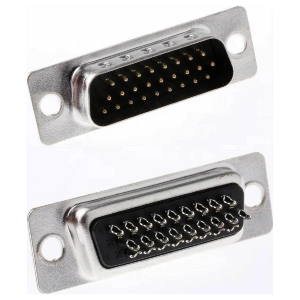 MH Connectors MHHDS26-M-N-B-S D-Sub konektor 180 ° Broj polova (broj): 26 otisak 1 kom. slika