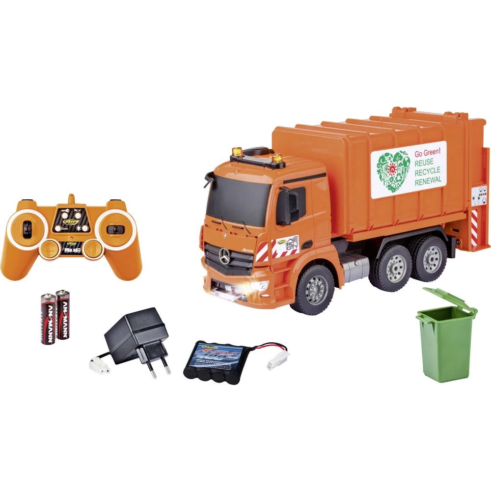 Carson Modellsport 1:20 RC model automobila za početnike Građevinsko vozilo Uklj. baterija, punjač i odašiljačka baterije slika