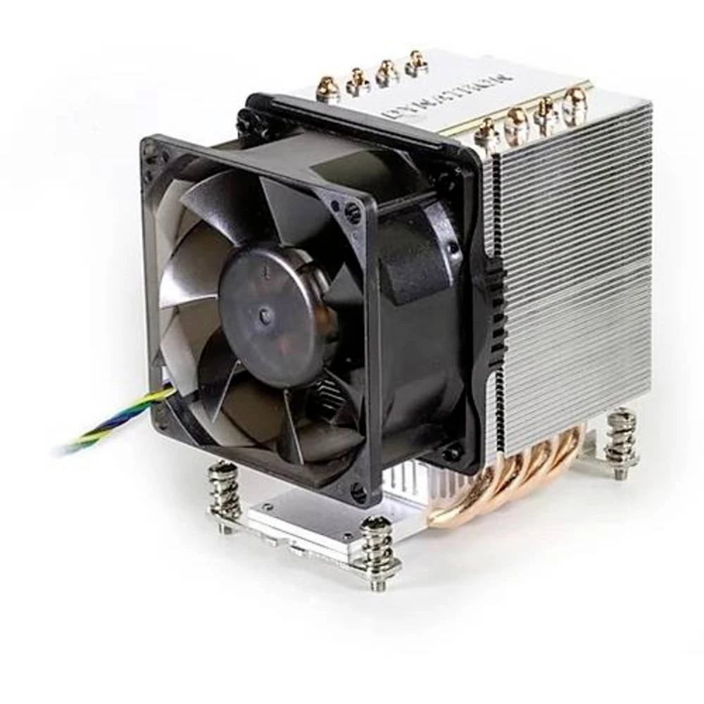 Inter-Tech A-19 procesorski hladnjak 8 cm aluminij, crni Inter-Tech A-19 CPU hladnjak sa ventilatorom slika