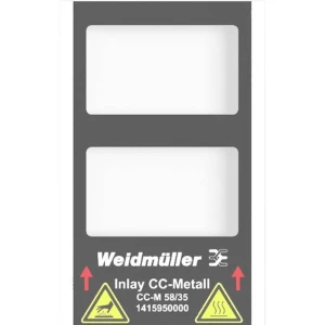 INLAY CC-M 58/35 1415950000  Weidmüller 1 St. slika
