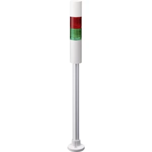 Signalni toranj LED Patlite LR4-202PJBW-RG Crvena, Zelena Crvena, Zelena Žmigavac, Stalno svjetlo, Stalni ton, Jedan ton, Više t slika