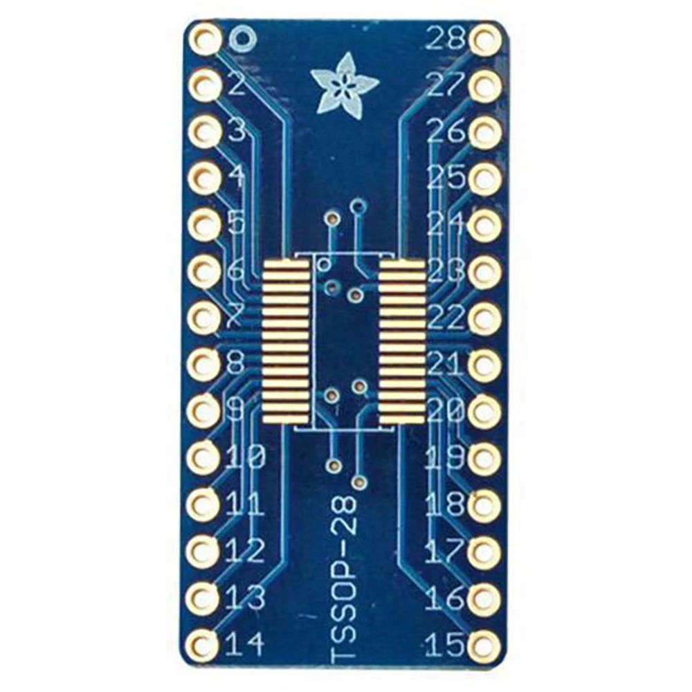 Adafruit Tiskana pločica (prazna) SMT Breakout PCB for SOIC-28 or TSSOP-28 slika