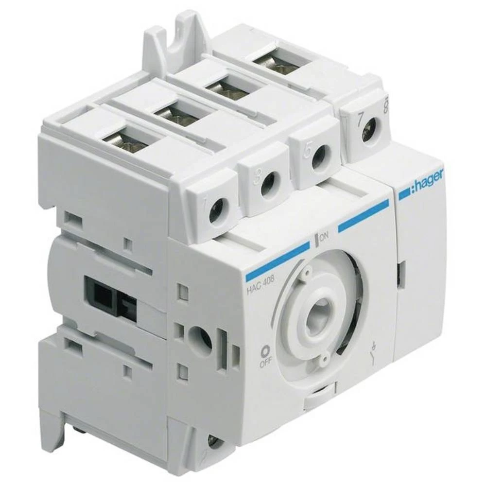 Hager HAB404 teretna rastavna sklopka 4-polni 40 A 415 V slika
