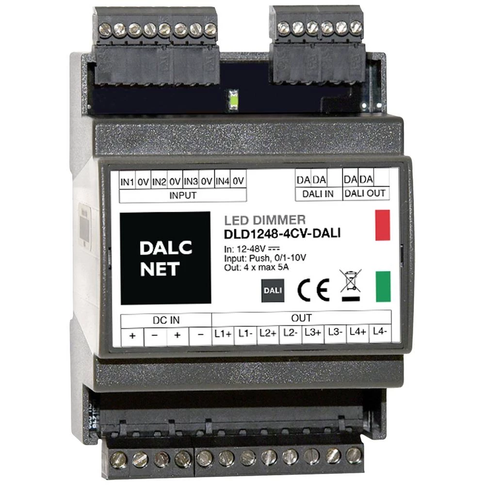 Dalcnet DLD1248-4CV-DALI prigušivač 4-kanalni slika