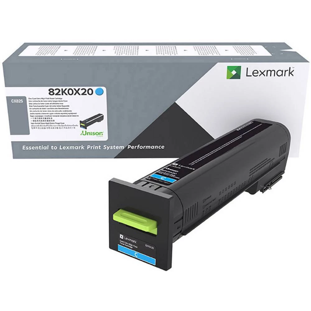 Lexmark Toner CX825 82K0X20 Original Cijan 22000 Stranica slika