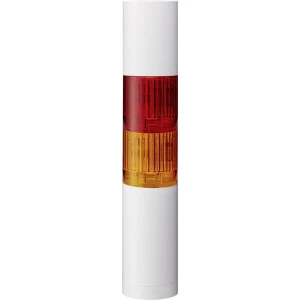 Signalni toranj LED Patlite LR4-202WJBW-RY Crvena, Žuta Crvena, Žuta Žmigavac, Stalno svjetlo, Stalni ton, Jedan ton, Više tonov slika